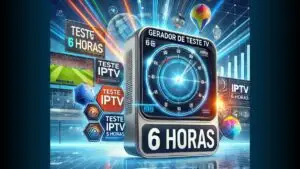 Gerador de teste IPTV 6 horas